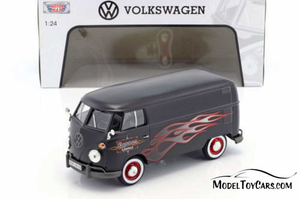 MOT79567 MOTORMAX Volkswagen Delivery Van Custom Garage 1962 – 1/43 – Occasion