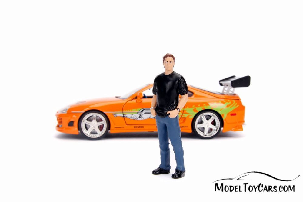 Toyota Supra with Brian Figure, Fast & Furious - Jada 30738 - 1/24 