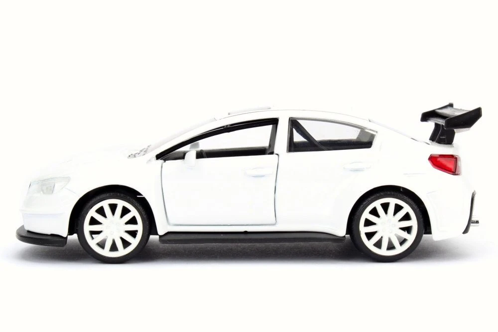 Mr. Little Nobody's Subaru WRX STI F8 Fate of Furious, White - Jada 98305 - 1/32 Scale Diecast Car