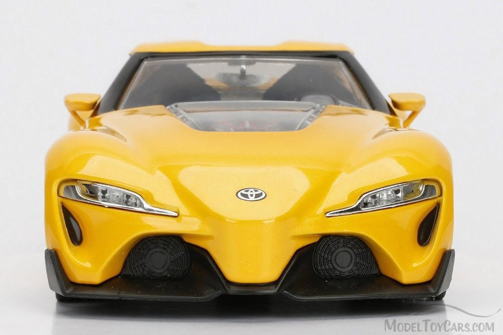 Toyota FT-1 Concept, Yellow - Jada 98416WA1 - 1/24 Scale Diecast