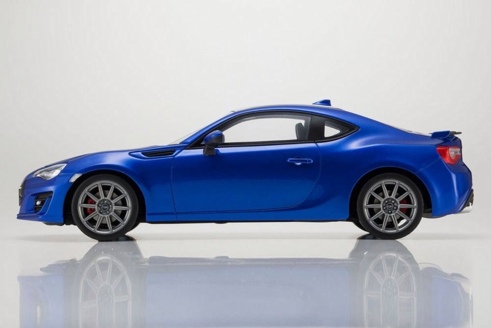 京商 サムライ スバル BRZ GT ブルー 1/18 KYOSHO Subaru BRZ GT, Blue - Kyosho KSR18027BL - 1/18 Scale
