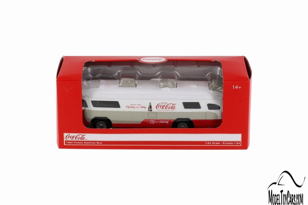 1960 Flxible Starliner Bus, Coca-Cola - MotorCity Classics 464005
