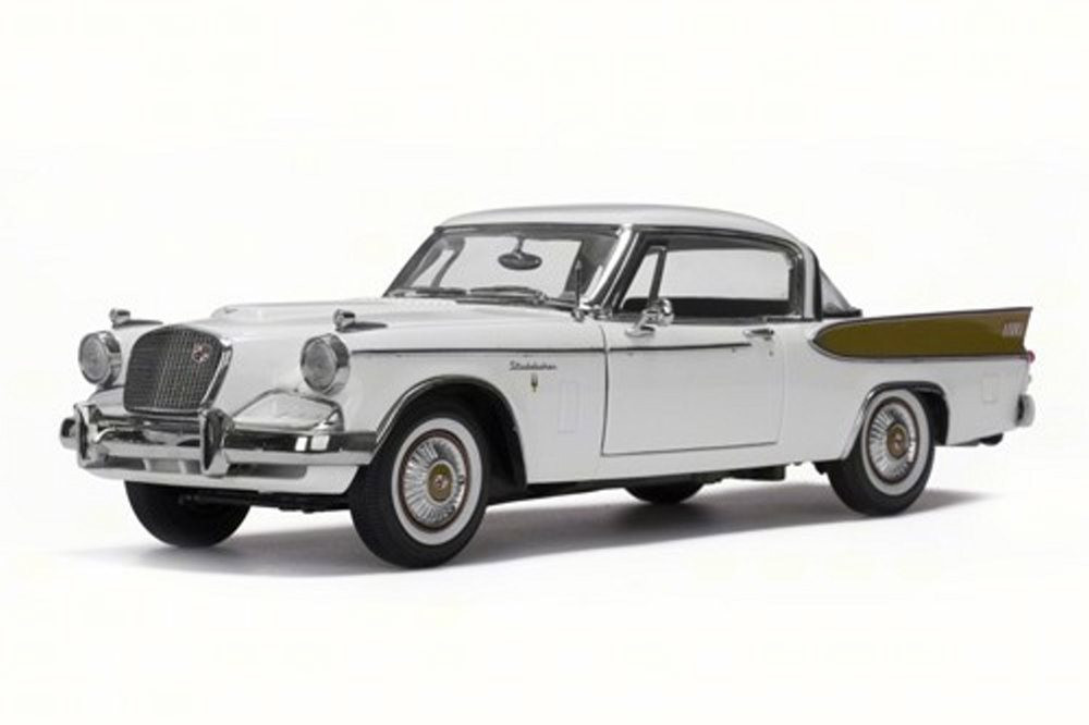 1957 Studebaker Golden Hawk, Arctic White - Sun Star 6152 - 1/18