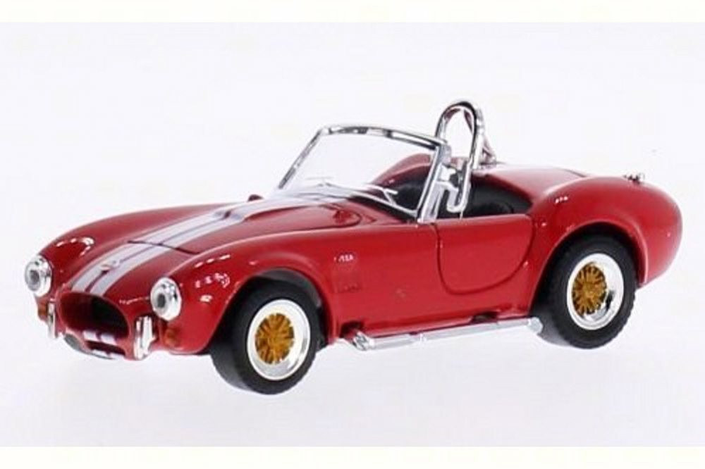 1964 Shelby Cobra 427S/C Convertible, Red w/Stripes - Road Signature 94227  - 1/43 Diecast Model Car