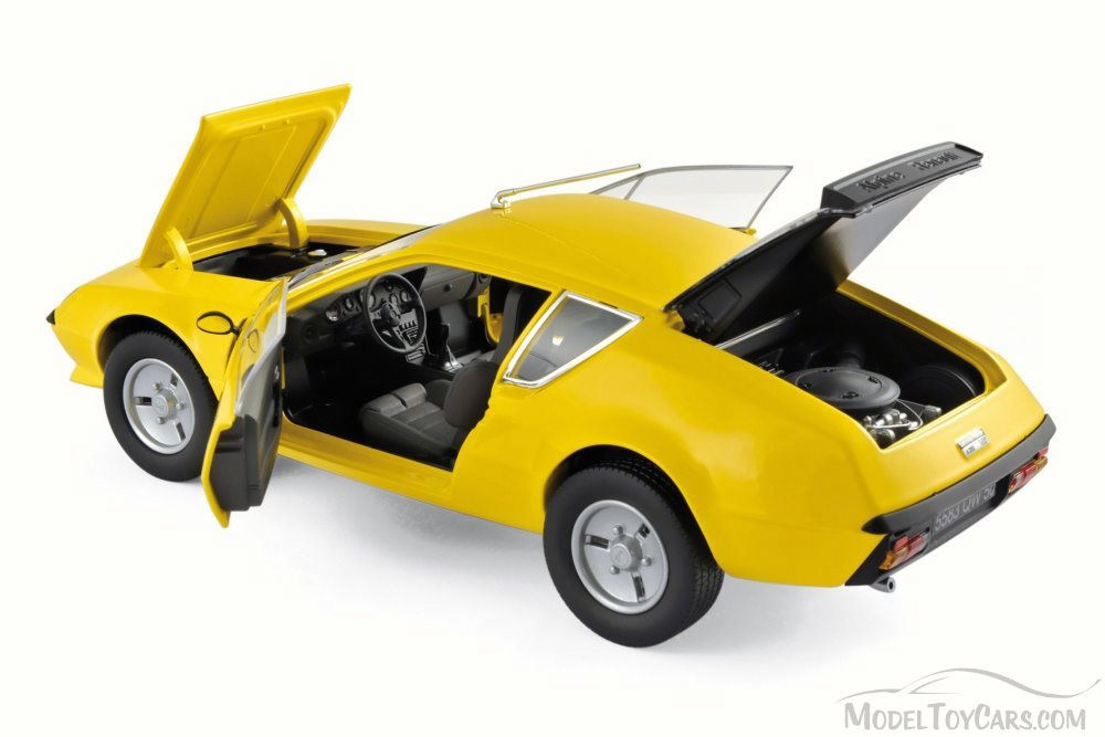 1977 Renault Alpine A310, Yellow - Norev 185143 - 1/18 Scale