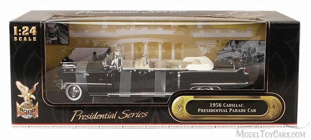 1956 Cadillac Presidential Limousine Convertible - Road Signature 24038 -  1/24 Scale Diecast Model Toy Car