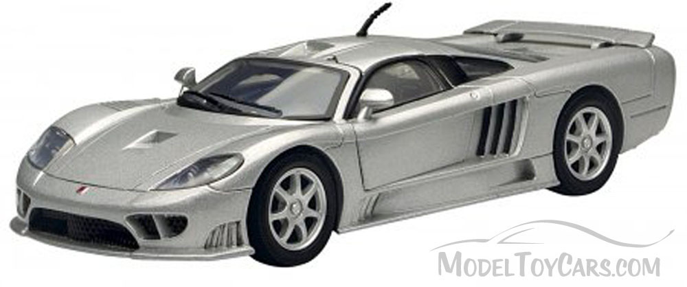 Saleen S7, Silver - Showcasts 73279 - 1/24 Scale Diecast Model Toy