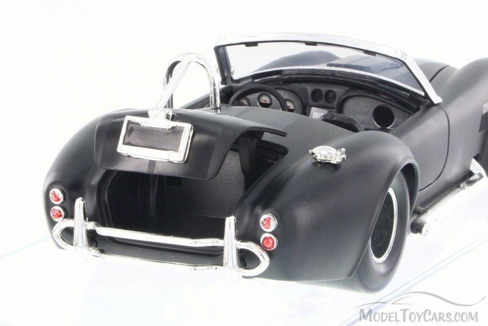 1965 Shelby Cobra 427 S/C Convertible, Black - JADA Toys