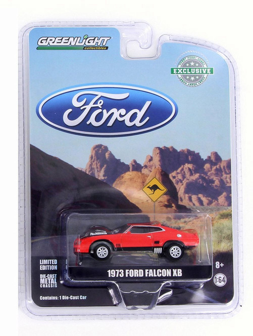 GREENLiGHT 1973 Ford Falcon XB ミニカー4台セット 1973 Ford Falcon XB, Red w/ Black - Greenlight 29946/48 - 1/64