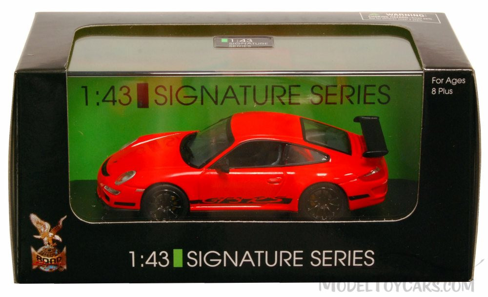 Porsche 997 GT3 RS, Orange - Yatming 43204 - 1/43 Scale Diecast