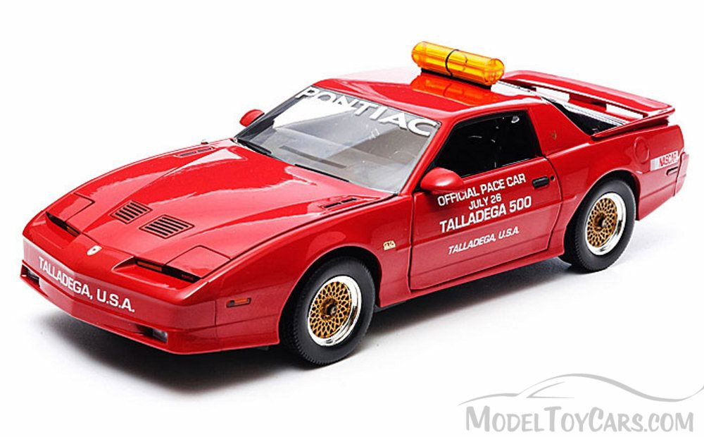 1987 Pontiac GTA, Talladega 500 Pace Car, Red - Greenlight Nascar