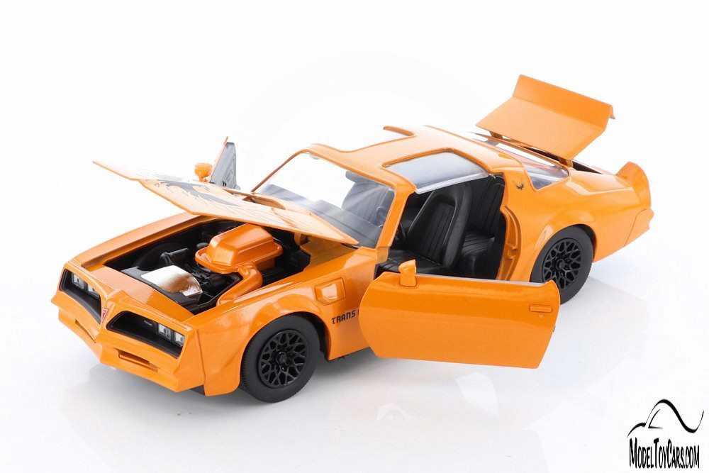 1977 Pontiac Firebird Trans Am T-Top, Orange - Jada 31618DP1