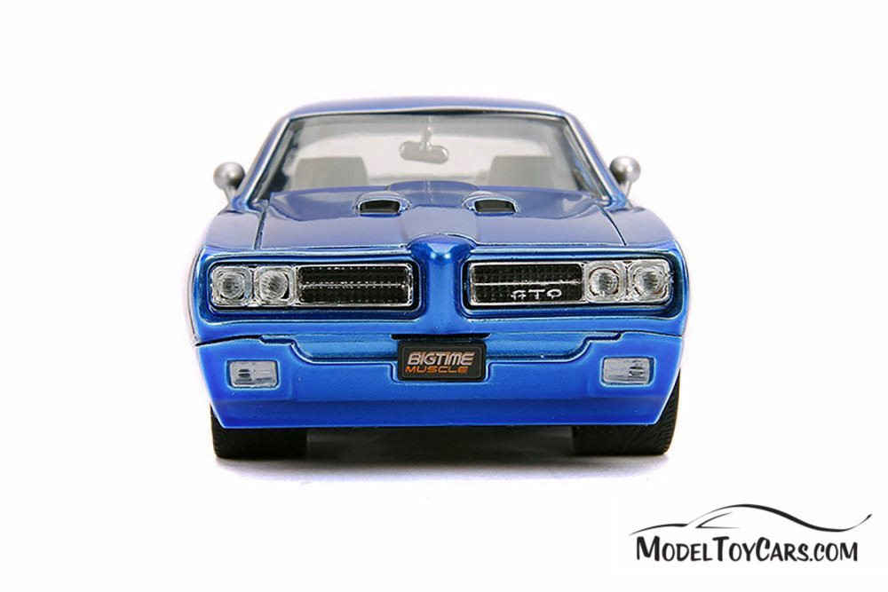 1969 Pontiac GTO Judge Hardtop, Blue - Jada 31667 - 1/24