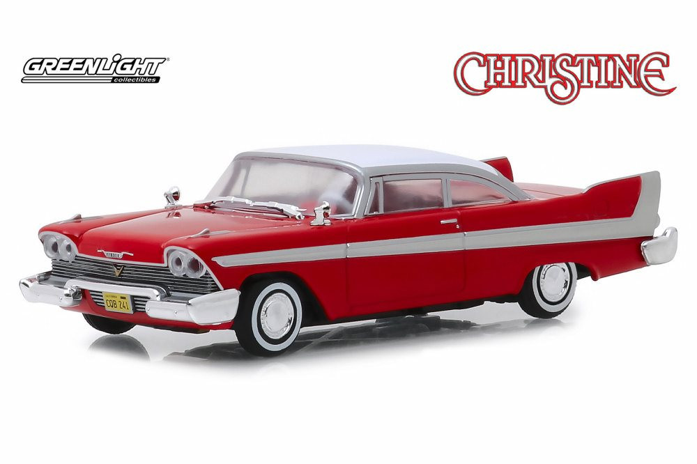 1958 Plymouth Fury Hard Top, Christine - Greenlight 86529 - 1/43 Scale Diecast Model Toy Car