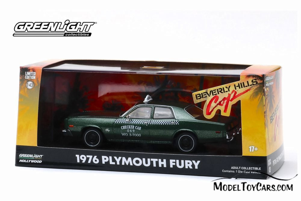 1976 Plymouth Fury Taxi Checker Cab, Beverly Hills Cop