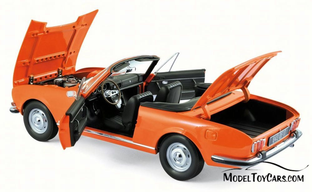 PEUGEOT 103L orange 1972 - Référence 182047 fabriquée par NOREV