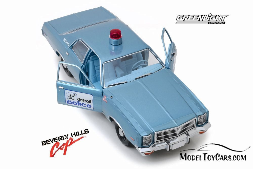 グリーンライト　プリマス　フューリー　デトロイトポリス - ビバリーヒルズコップ 1977 Plymouth Fury (Detroit Police), Beverly Hills Cop