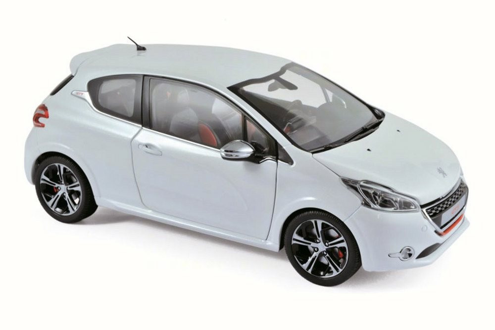 2013 Peugeot 208 GTi, Pearl White - Norev 184824 - 1/18 Scale