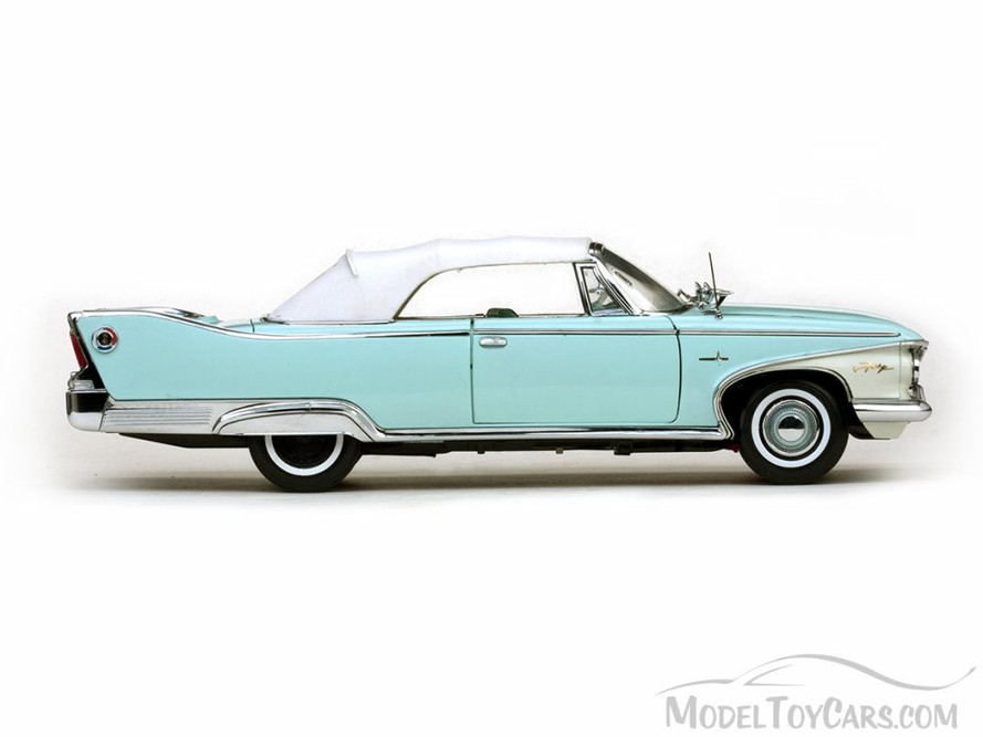 1960 Plymouth Fury Closed Convertible, White - Sun Star 5411 - 1