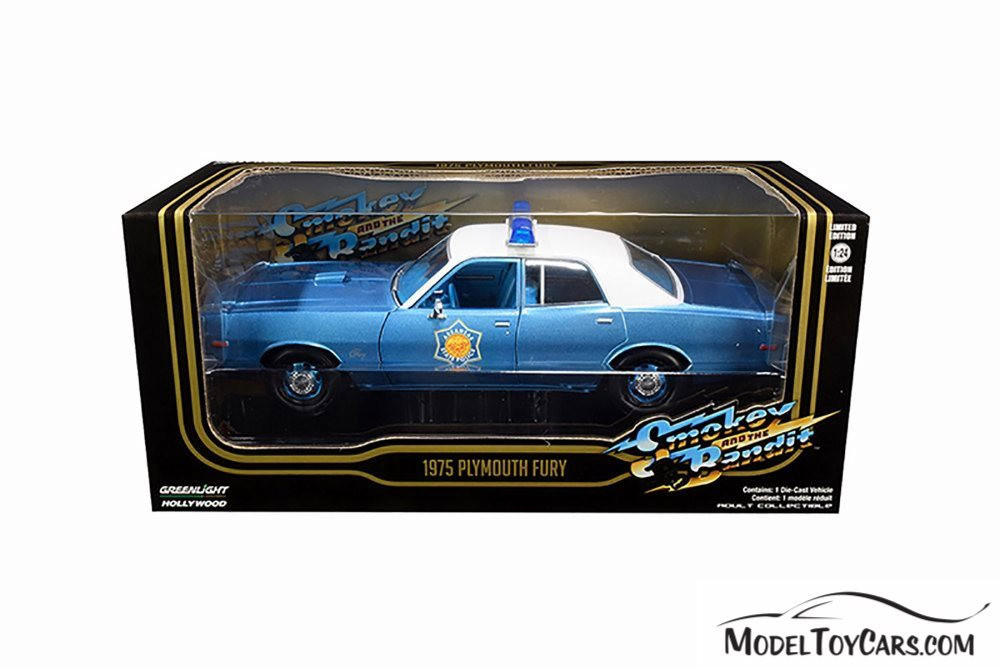 Greenlight 1/24 1975 Plymouth Fury - Taxi Da Poltergeist, Nuovo In Scatola