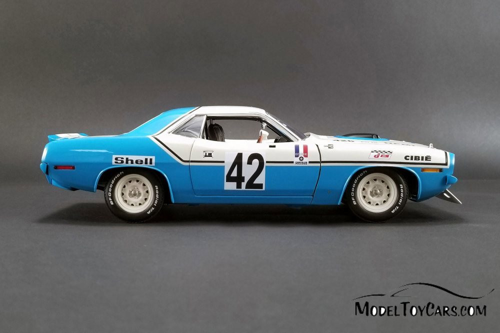 1970 Plymouth Barracuda, #42 Chrysler Of France Henri Chemin