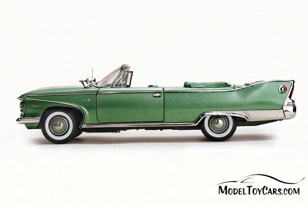 1960 Plymouth Fury Open Convertible, Chrome Green - Sun Star 5404