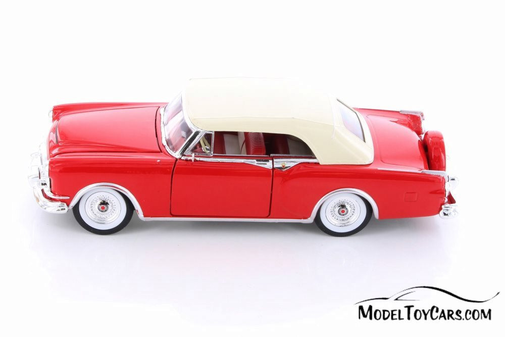 1953 Packard Caribbean Soft Top, Red - Welly 24016H/4D - 1/24 scale Diecast Model Toy Car