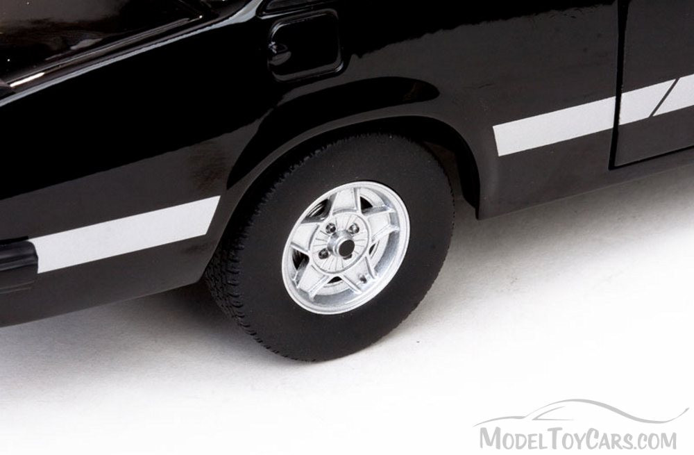 Opel Ascona Sport, Black - Sun Star 5391 - 1/18 Scale Diecast