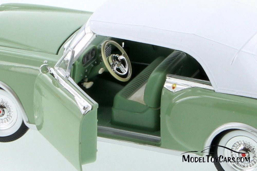 1953 Packard Caribbean Soft Top, Green - Welly 24016HW/GN - 1/24 scale Diecast Model Toy Car