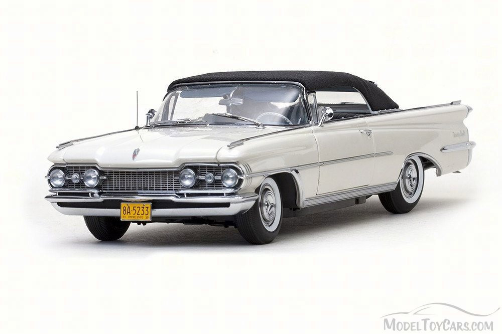 1959 Oldsmobile 98 Closed Convertible, Polaris White - Sun Star