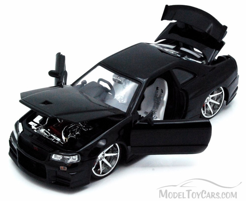 Nissan Skyline GT-R, Black - Jada Toys Bigtime Kustoms 92356