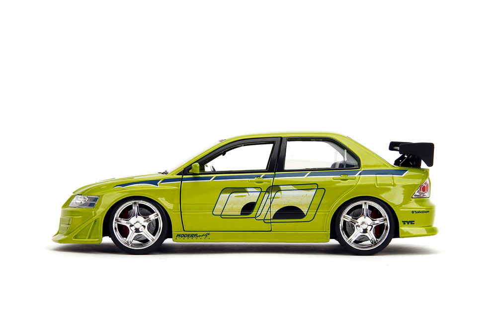 Mitsubishi Lancer Evolution VII , Fast and Furious - Yellow/Green