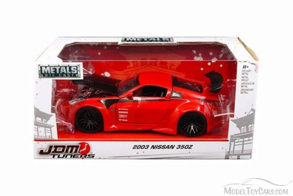 ミニカー Jada Toys Nissan Option D RSR Z33 1/18 Jada Toys Import Racer Option D Nissan 350z 1:18 Scale