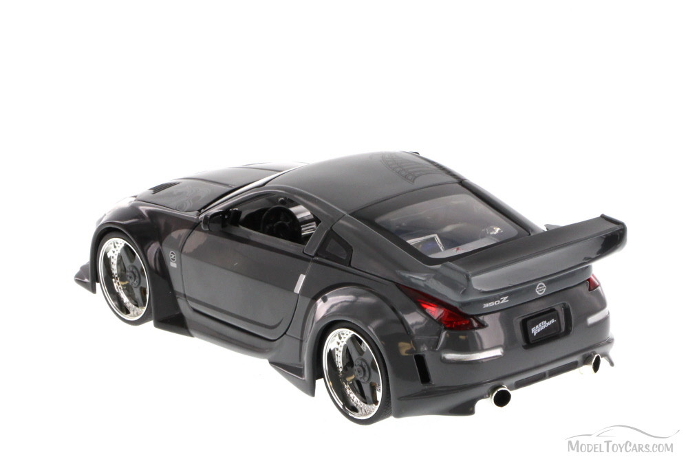 Fast & Furious D.K.'s 2006 Nissan 350Z , Gray with -  97172 - 1/24 Scale Diecast Model Toy Car