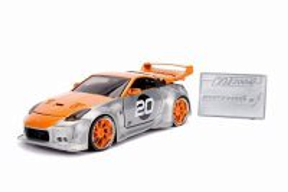 2003 Nissan 350Z Hardtop with Diecast Mosaic Tile, Silver