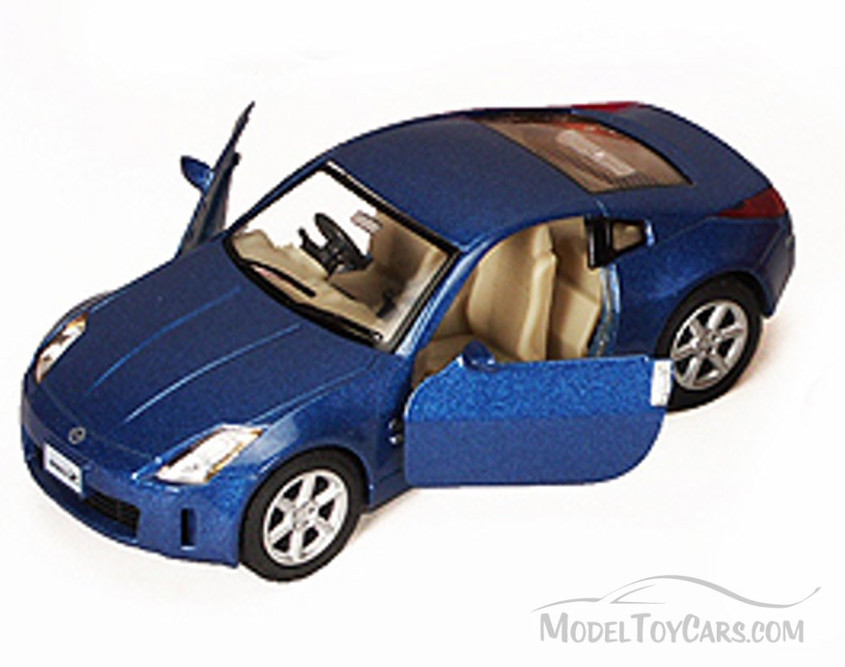 Nissan Fairlady 350Z, Blue - Kinsmart 5061D - 1/34 scale Diecast