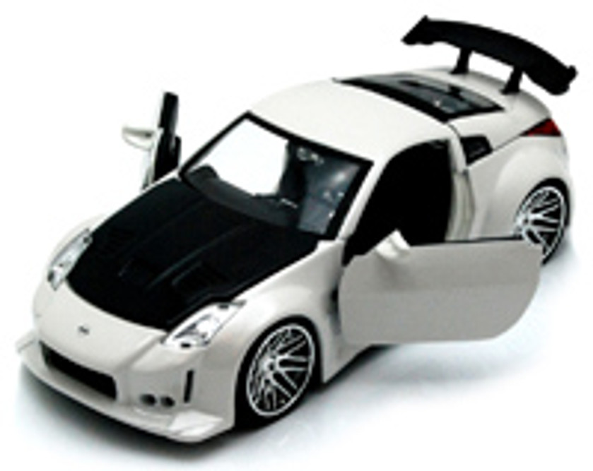 Nissan 350Z, White - Jada Toys Bigtime Kustoms 92354 - 1/24