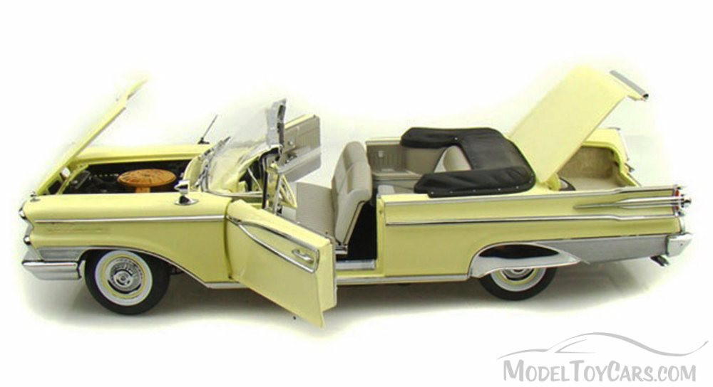 1959 Mercury Park Lane Convertible, Yellow - Sun Star 5152 - 1/18