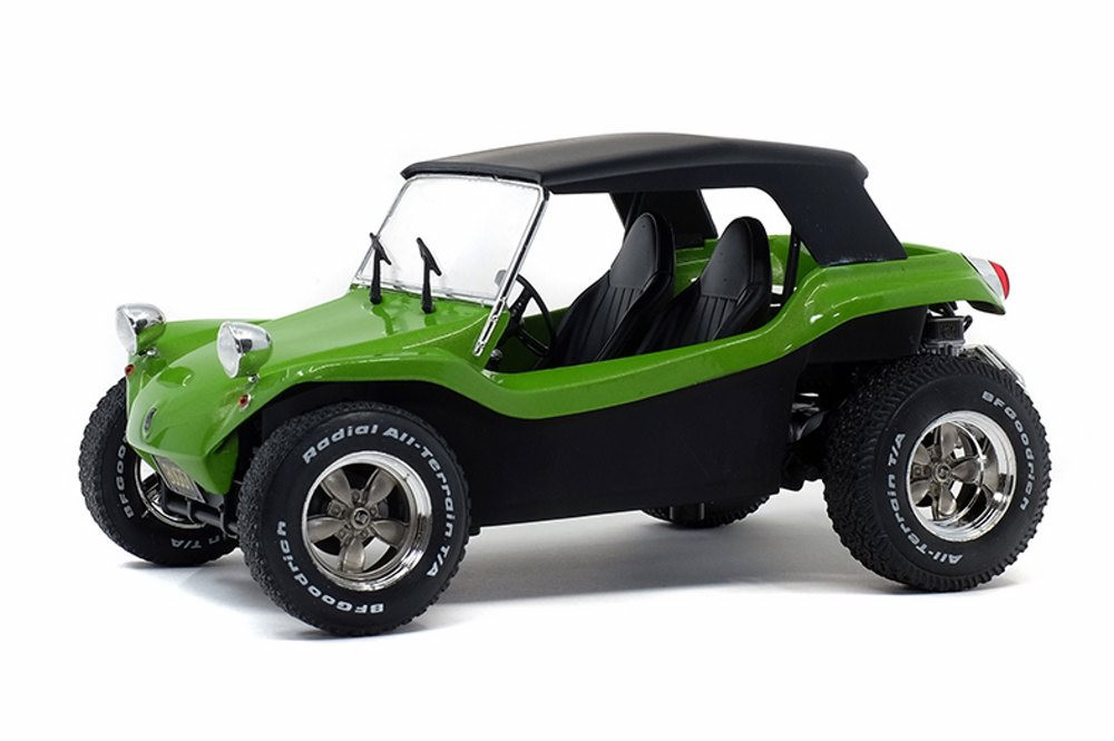 1968 Buggy Meyers Manx Soft Roof, Green and Black - Solido