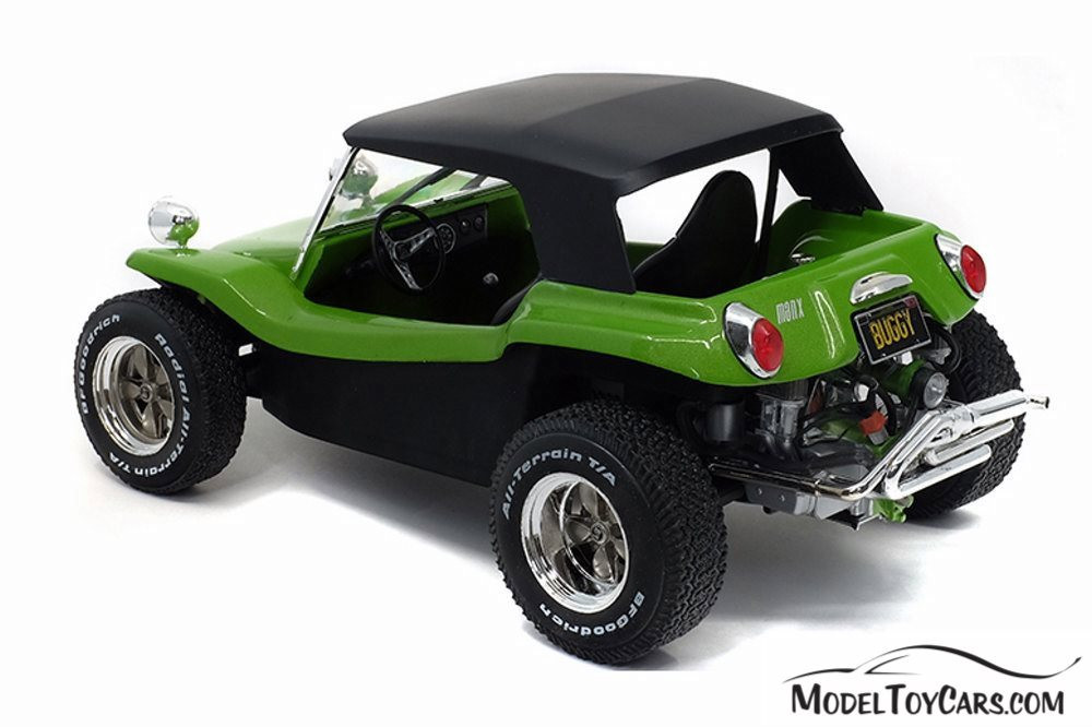 1968 Buggy Meyers Manx Soft Roof, Green and Black - Solido