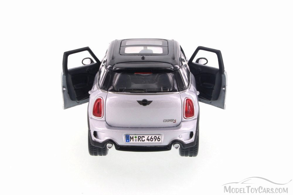 Mini Cooper Countryman, Silver - Maisto 34273 - 1/24 Scale Diecast