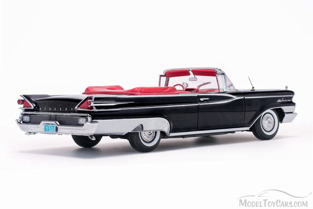 1959 Mercury Park Lane Open Convertible, Black - Sun Star 5153 - 1/18 Scale Diecast Model Toy Car