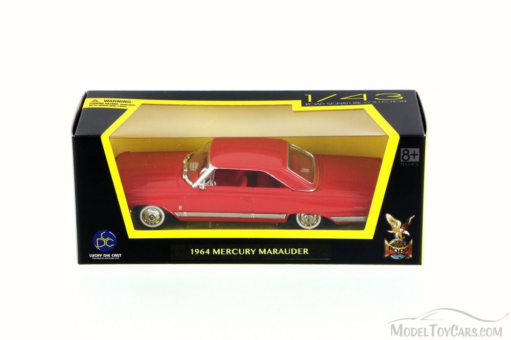 1964 Mercury Marauder, Red w/ White Stripes - Road Signature 94250