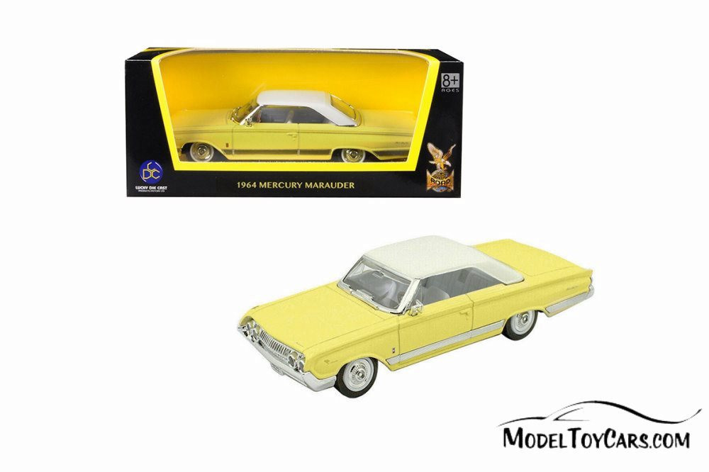 1964 Mercury Marauder Hard Top, Yellow - Lucky Road Signature