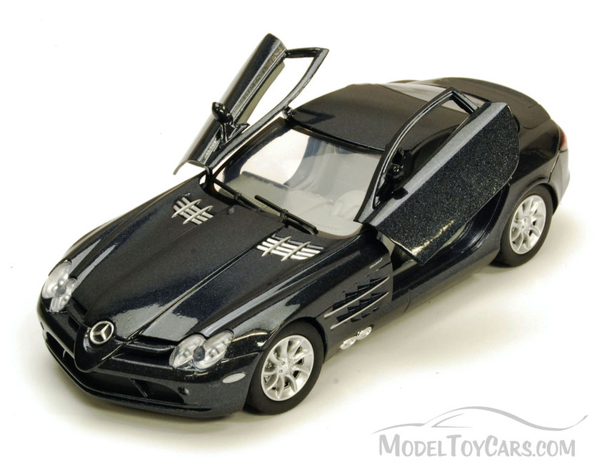 Mercedes Benz SLR McLaren, Black - Motormax 73306 - 1/24 scale