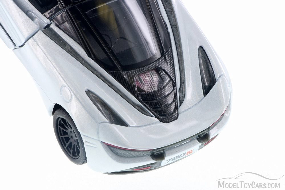 McLaren 720S, Pearl White - Kinsmart 5403D - 1/36 Scale Diecast Model Toy  Car