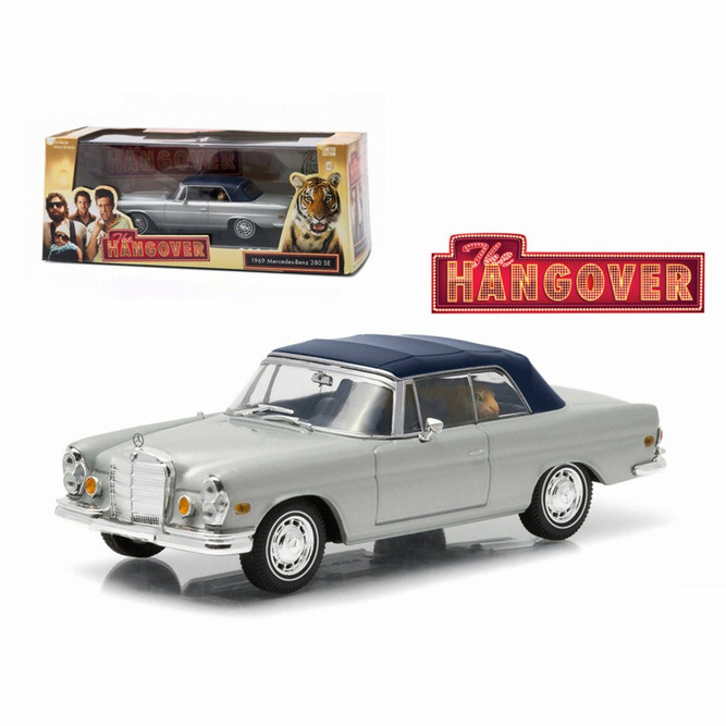1969 Mercedes-Benz 280 SE Convertible (Damaged) with Tiger, The