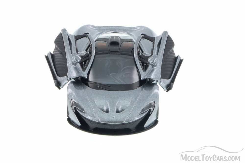 McLaren P1, Gray - Kinsmart 5393D - 1/36 Scale Diecast Model Toy Car
