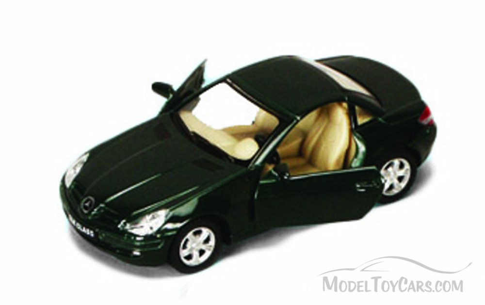 Mercedes Benz SLK-Class, Green - Kinsmart 5095D - 1/32 scale