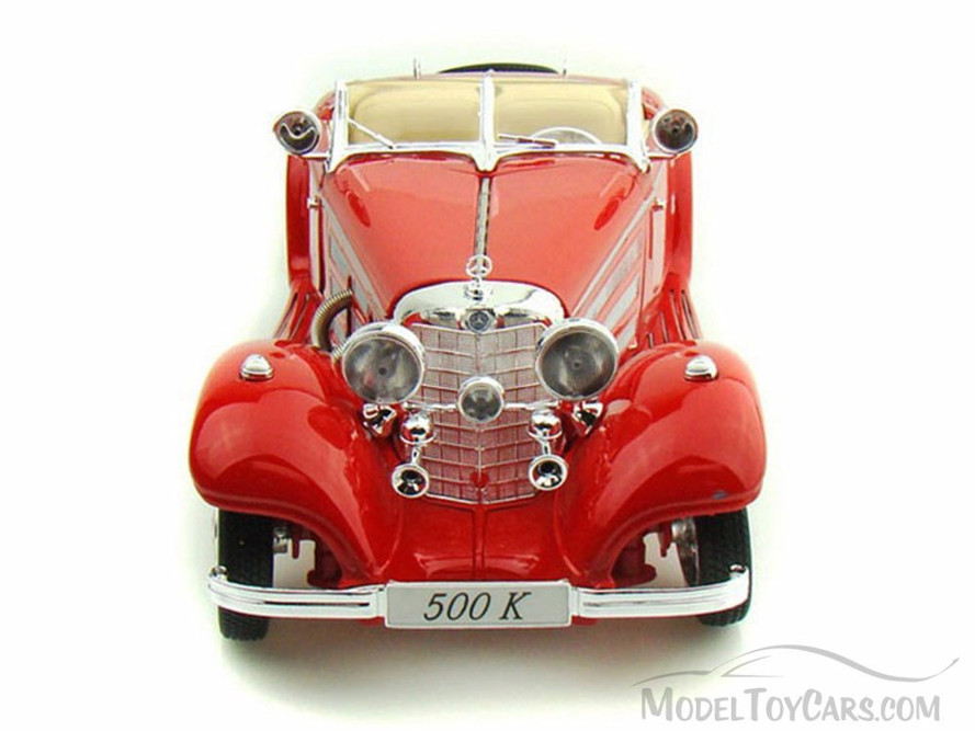 1936 Mercedes Benz 500K Typ Special Roadster Convertible, Red
